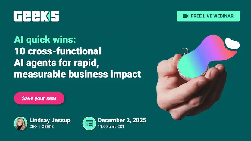 AI quick wins: 10 cross-functional AI agents for rapid, measurable business impact